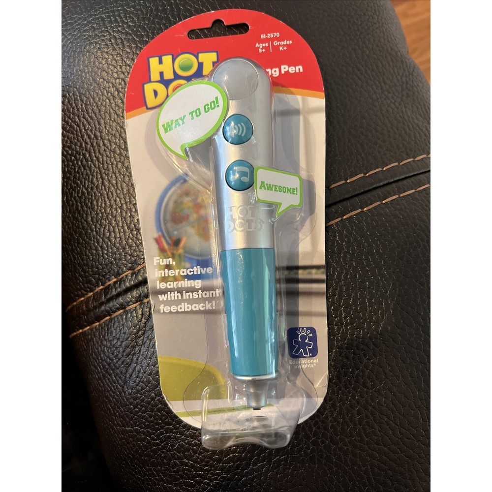 New NWOT Hot Dots Talking PEN by Educational Insights Learning Child